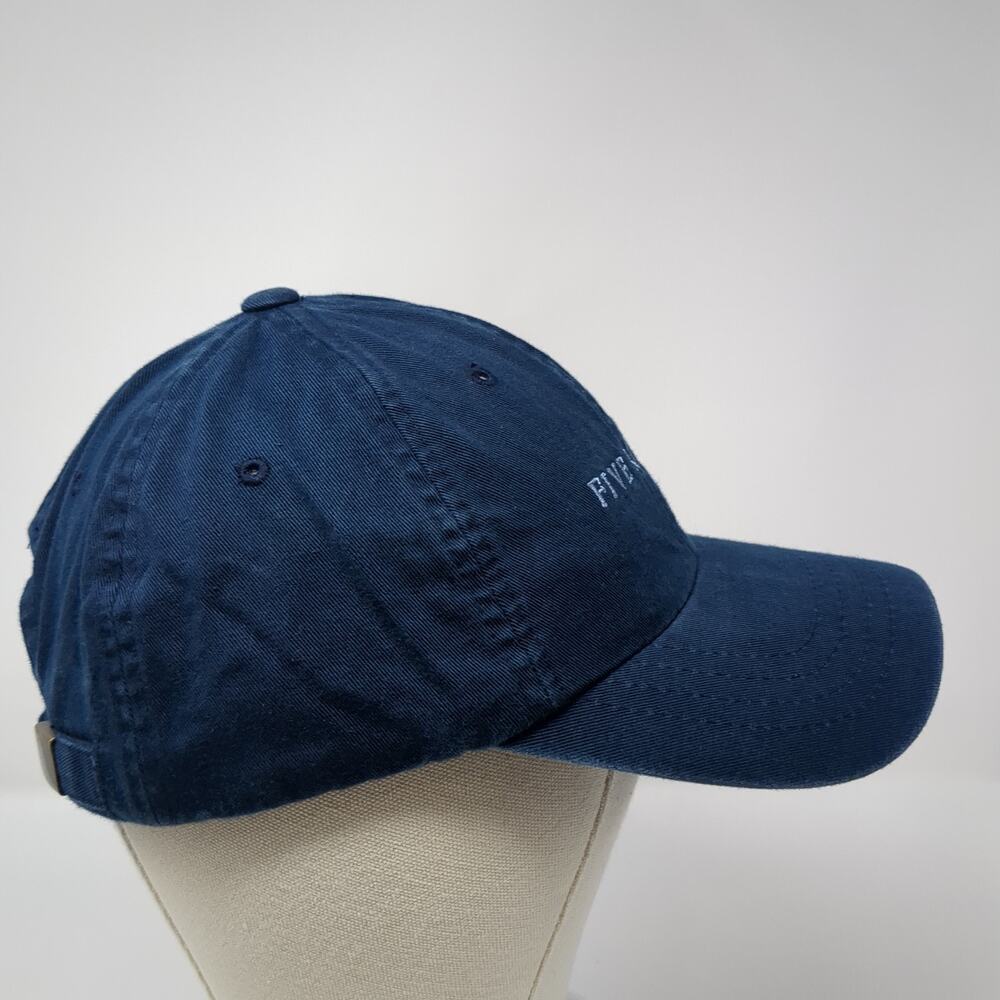 Five Rivers Slideback Hat Blue One Size Embroidered Magic Headwear - Picture 5 of 10